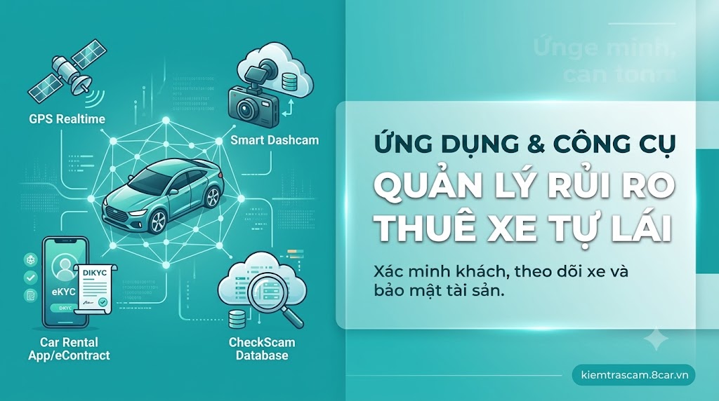 Ứng Dụng Và Công Cụ Hỗ Trợ Chủ Xe Tự Lái Quản Lý Rủi Ro Hiệu Quả