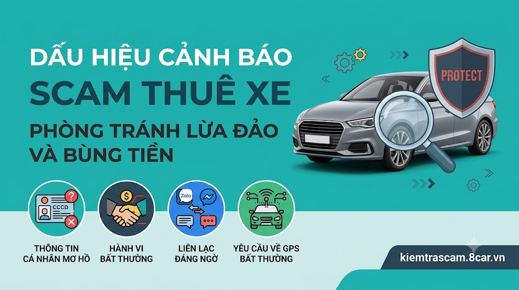 Dấu Hiệu Nhận Biết Khách Thuê Xe Có Ý Định Lừa Đảo