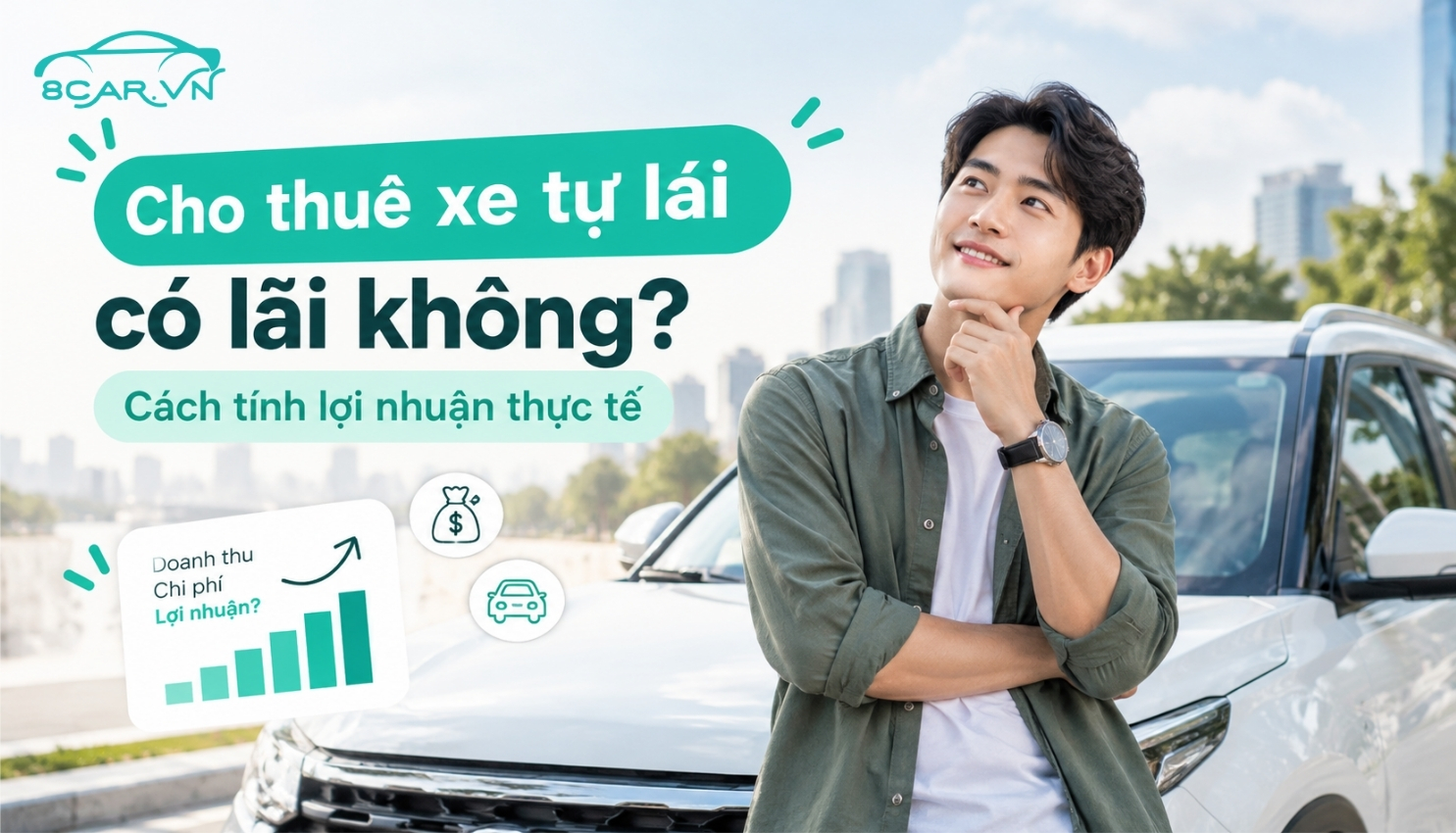 Cho thuê xe tự lái có lãi không? Cách tính lợi nhuận thực tế