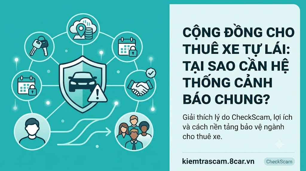 Tại Sao Cộng Đồng Cho Thuê Xe Tự Lái Cần Một Hệ Thống Cảnh Báo Chung?