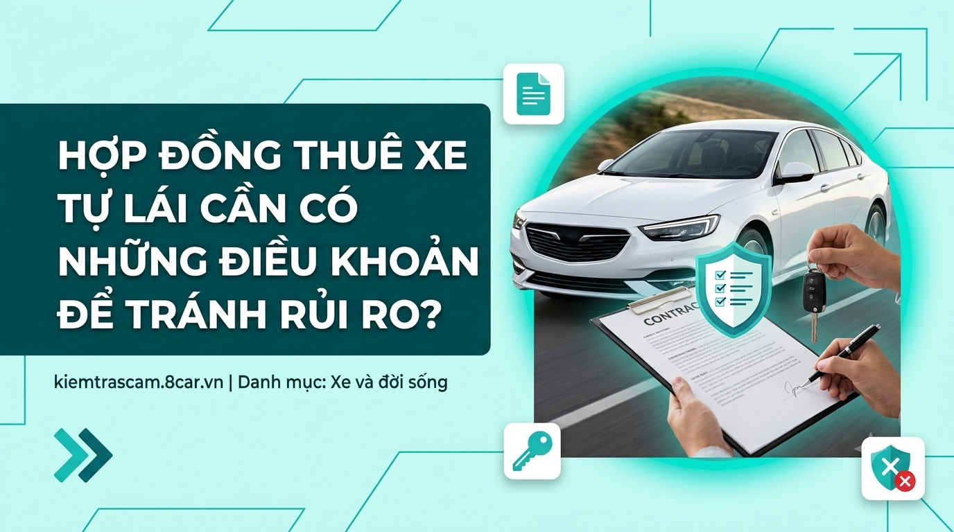 Hợp Đồng Thuê Xe Tự Lái Cần Có Những Điều Khoản Gì Để Tránh Rủi Ro?