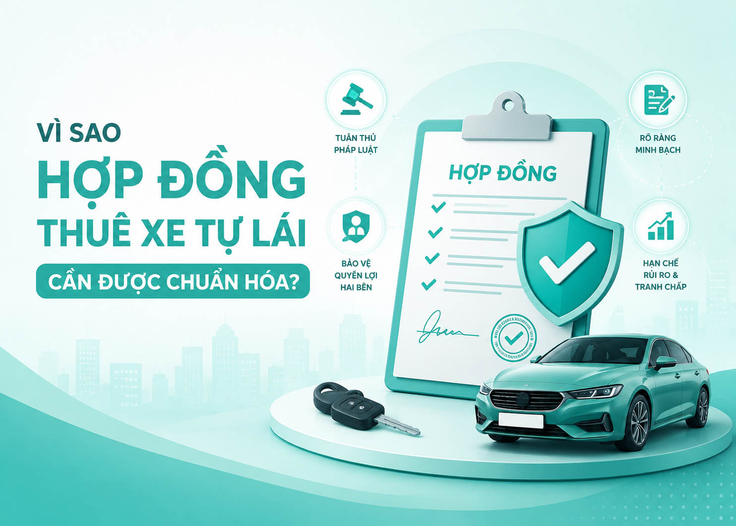 Bài viết: Tự Động Soạn Thảo Hợp Đồng Khi Thuê Xe Tự Lái