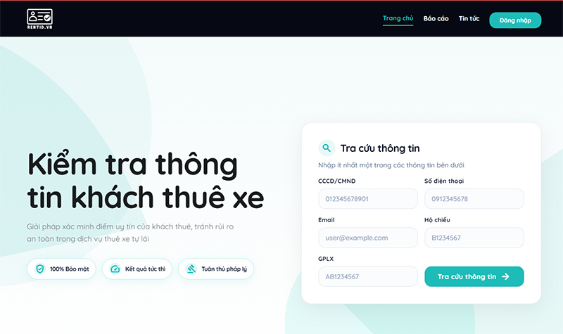 kiem-tra-thong-tin-khach-thue-xe-tai-rentid-de-dam-bao-an-toan