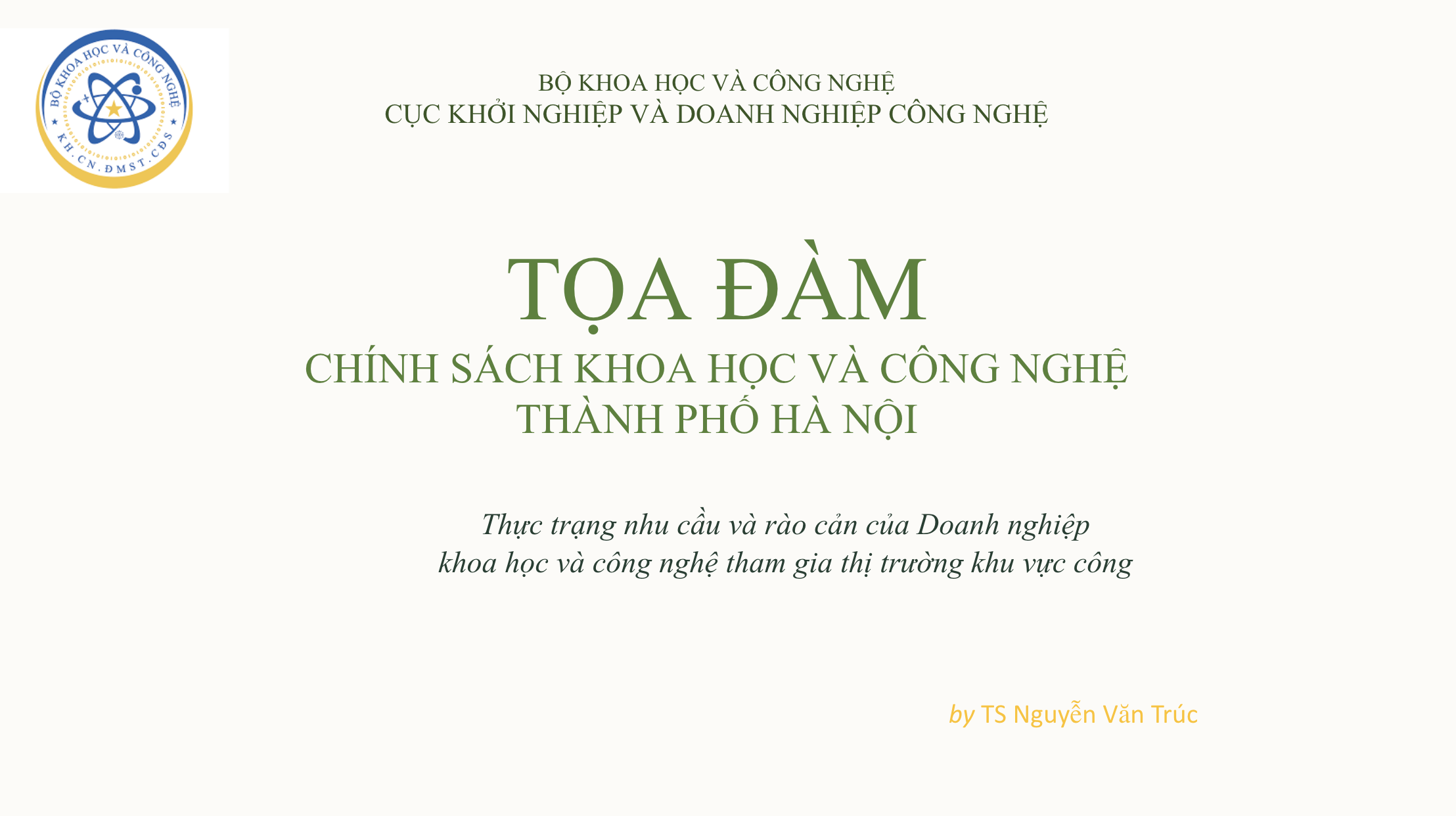Hà Nội tìm lời giải mở rộng thị trường cho doanh nghiệp khoa học và công nghệ