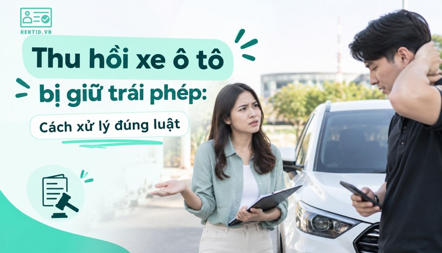 Thu hồi xe ô tô bị giữ trái phép: Cách xử lý đúng luật