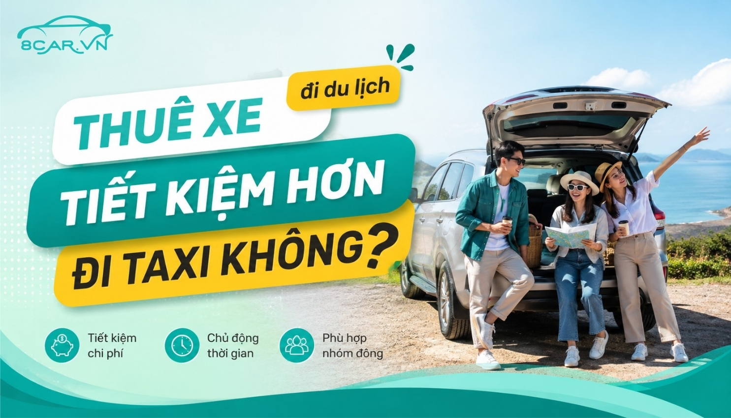 Thuê xe đi du lịch tiết kiệm hơn đi taxi không?