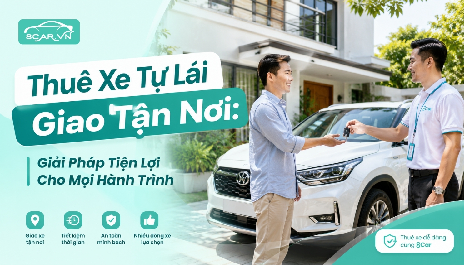 Thuê Xe Tự Lái Giao Tận Nơi: Giải Pháp Tiện Lợi Cho Mọi Hành Trình